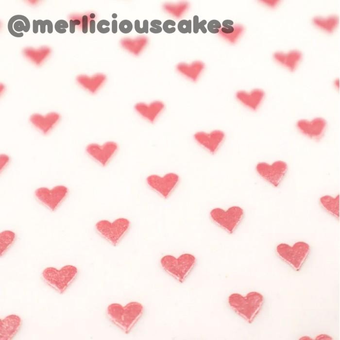 

Hearts Mini Sweet Stencil Stensil Cookies Cupcakes Cake Sweet Sticks