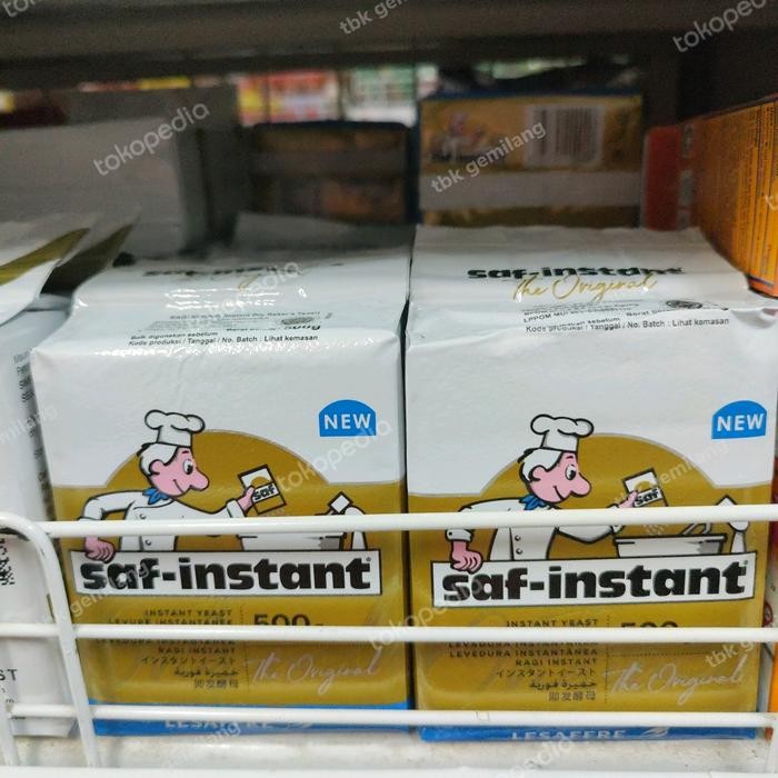 

NEW! SAF INSTANT YEAST 500 GR