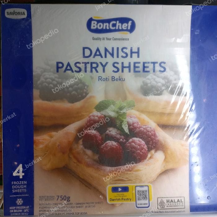 

NEW! BONCHEF DANISH PASTRY SWEET 750GR