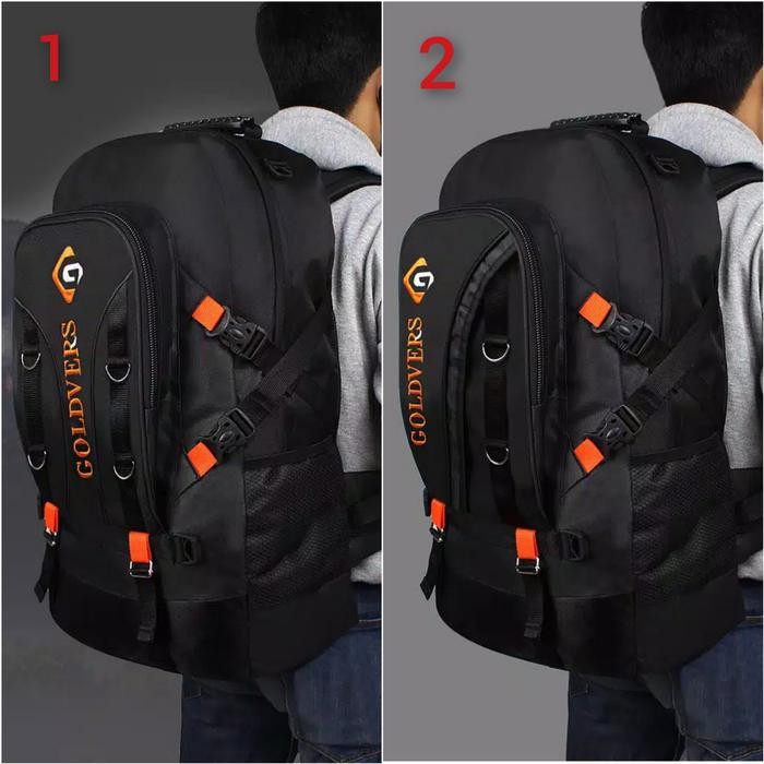 Tas Ransel besar jumbo traveling backpack goldvers