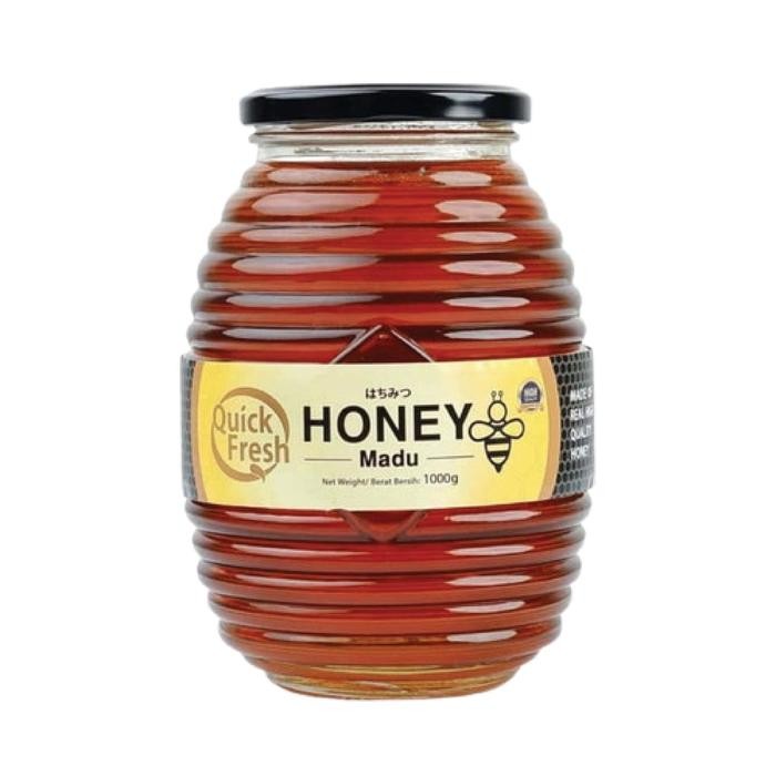 

Ready- Quick Fresh Honey / Madu Murni Asli 1 Kg (Jar) #Gratisongkir