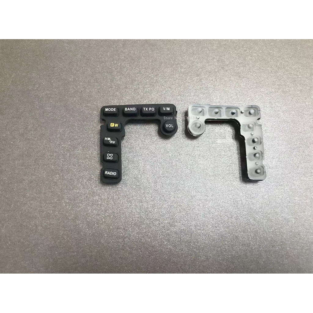 2PCS X keypad button rubber For Yaesu VX-3R VX3R two way radio walkie