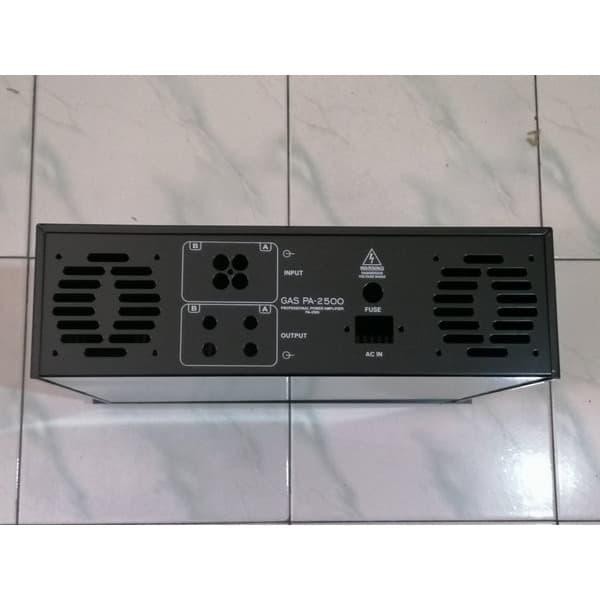 box power amplifier GAS PA 2500