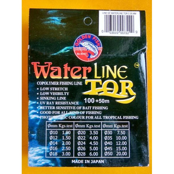 Senar Pancing Water Line Tor