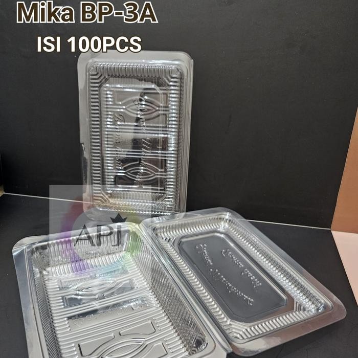 ISI 100PCS Mika Kue 3A 3B / Mika Kue 3A 3B / Mika Kue Pasar / Mika Kue Basah Besar / Mika Kue 3A
