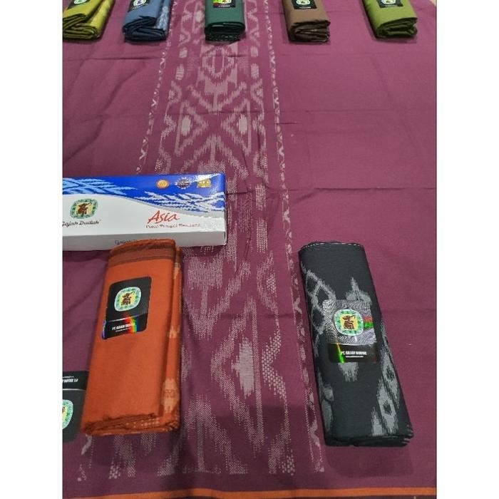 TERMURAH SARUNG GAJAH DUDUK ASIA POLOS TUMPAL KEMBANG READY STOCK