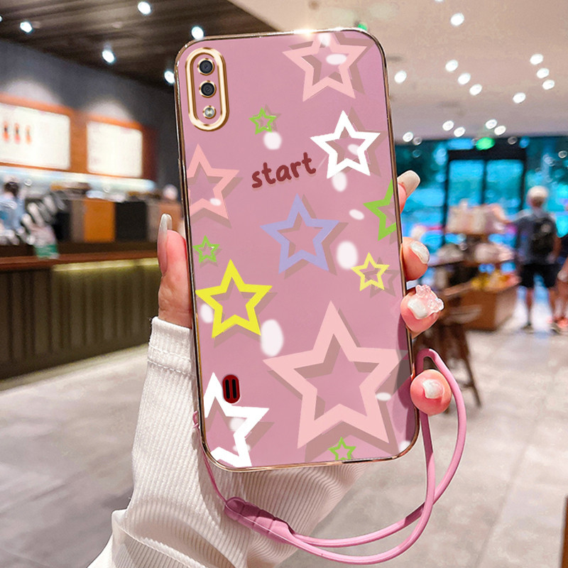 Casing Hp Untuk Samsung Galaxy A01 M01 Core A01 Core Case Casing Bintang Graffiti HP Cesing Silikon 