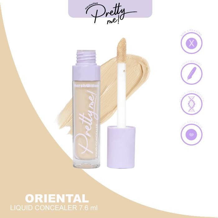 Z_ZT Marshwillow Pretty Me Liquid Concealer With Niacinamide - Oriental