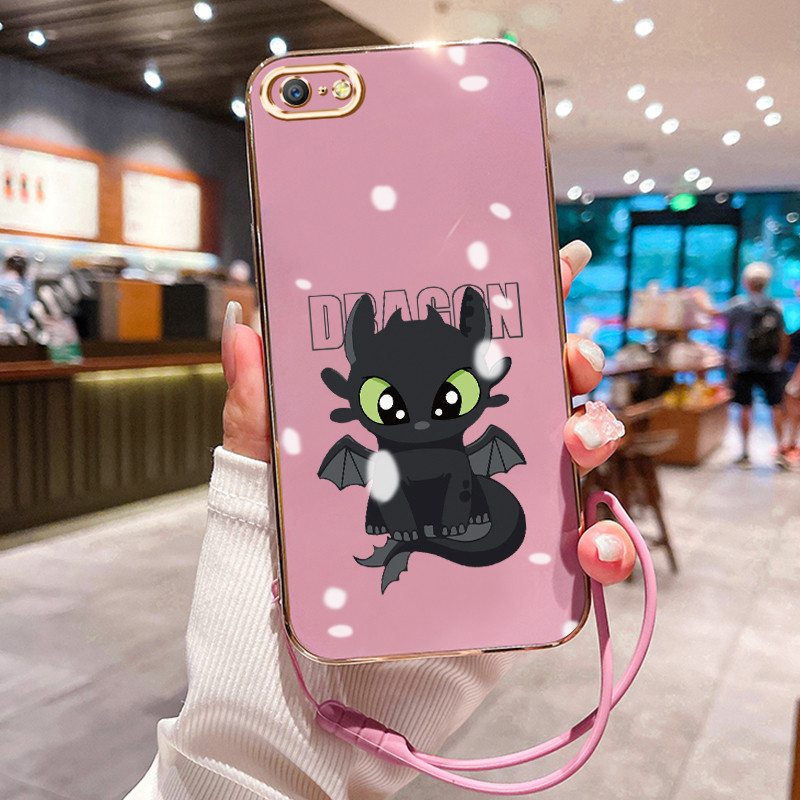 Casing Hp Untuk OPPO A39 A57 2016 A57T Case Casing Raksasa HP Cesing Silikon Softcase disepuh tali K