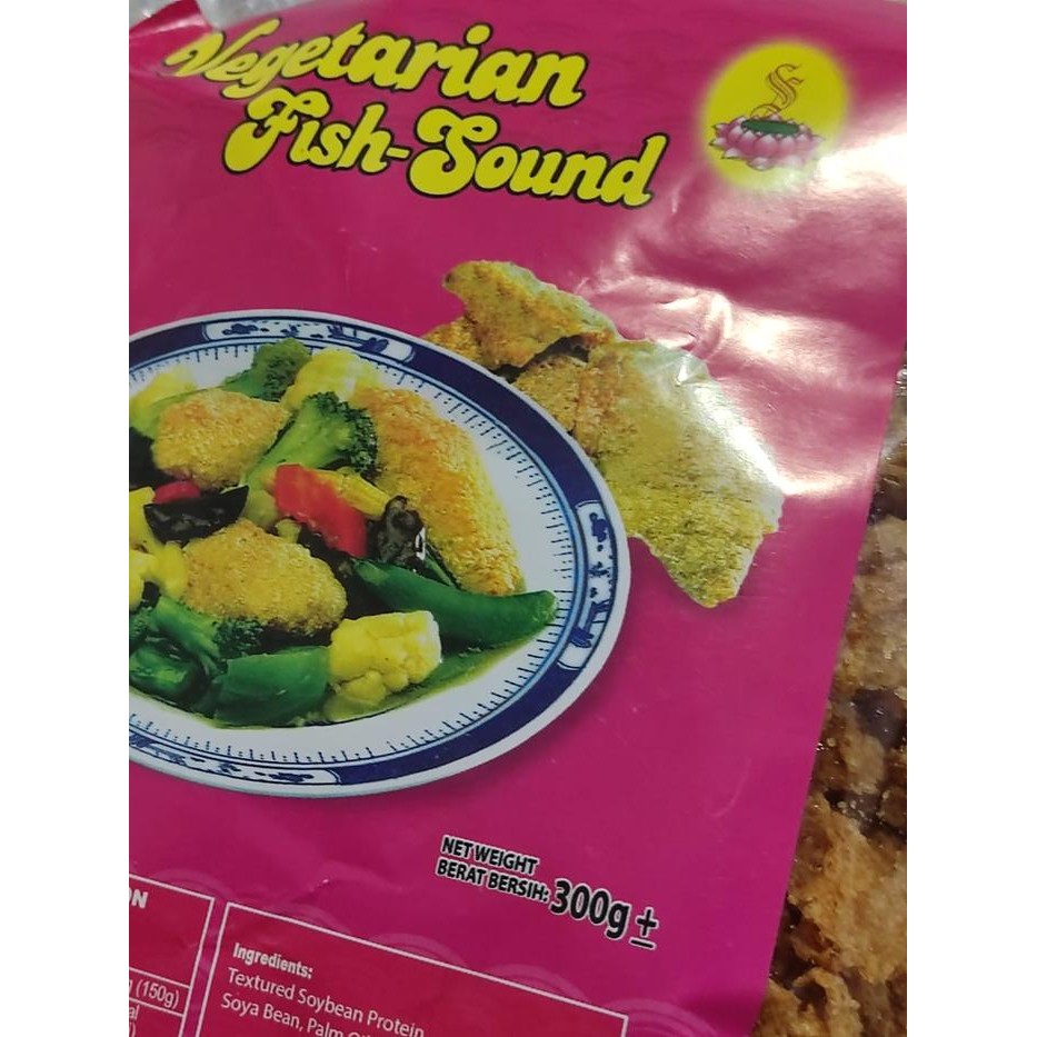 

Hipiaw Vegan Kulit Tahu Vegetarian Vegan Fish Sound 300Gr