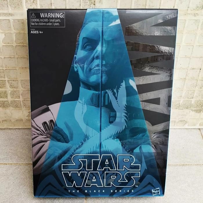 HASBRO STAR WARS BLACK SERIES GRAND ADMIRAL THRAWN DELUXE BOXSET SDCC