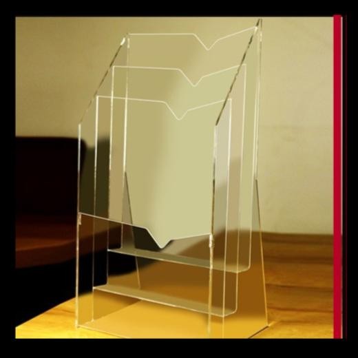 

Tempat Brosur A4 Susun 3//Wadah Brosur