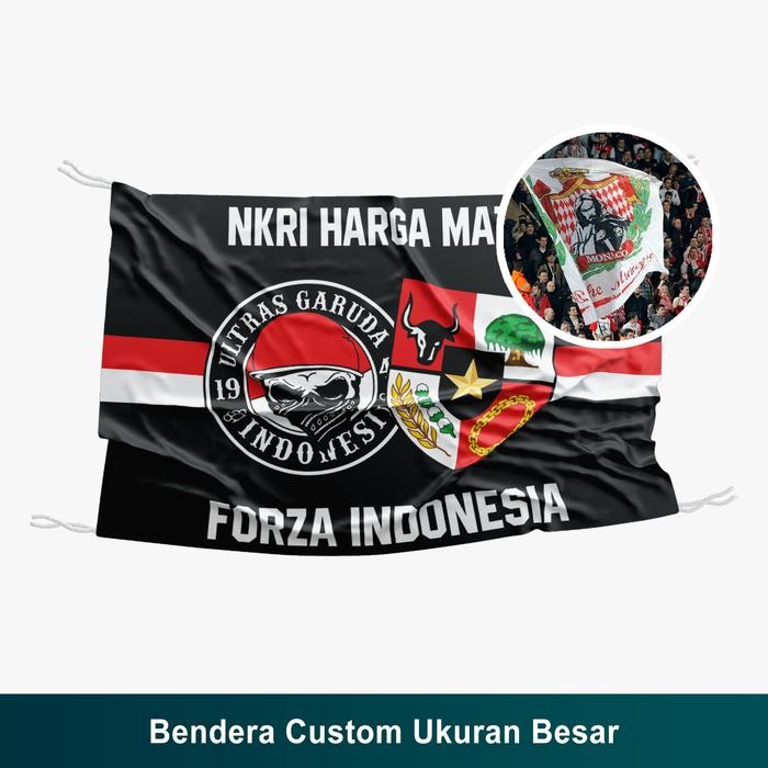 Stok Baru Cetak Giant Flag Custom / Bendera Ukuran Besar