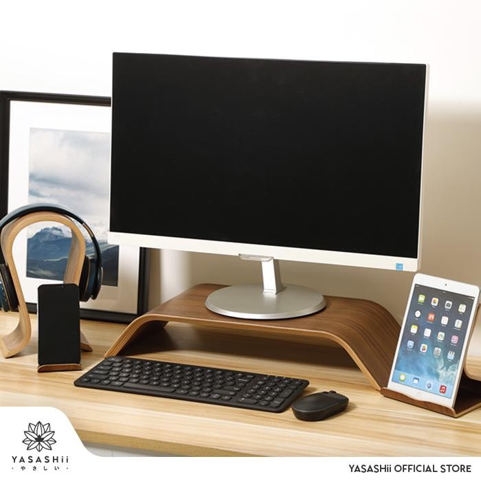 Premium Monitor Stand Riser Desk Shelf Meja Monitor Laptop Universal