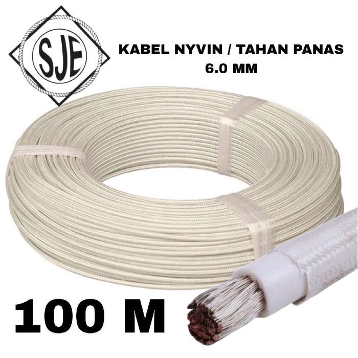 Kabel Tahan Panas 6Mm/Kabel Nyvin 6Mm/Kabel Heater 6Mm