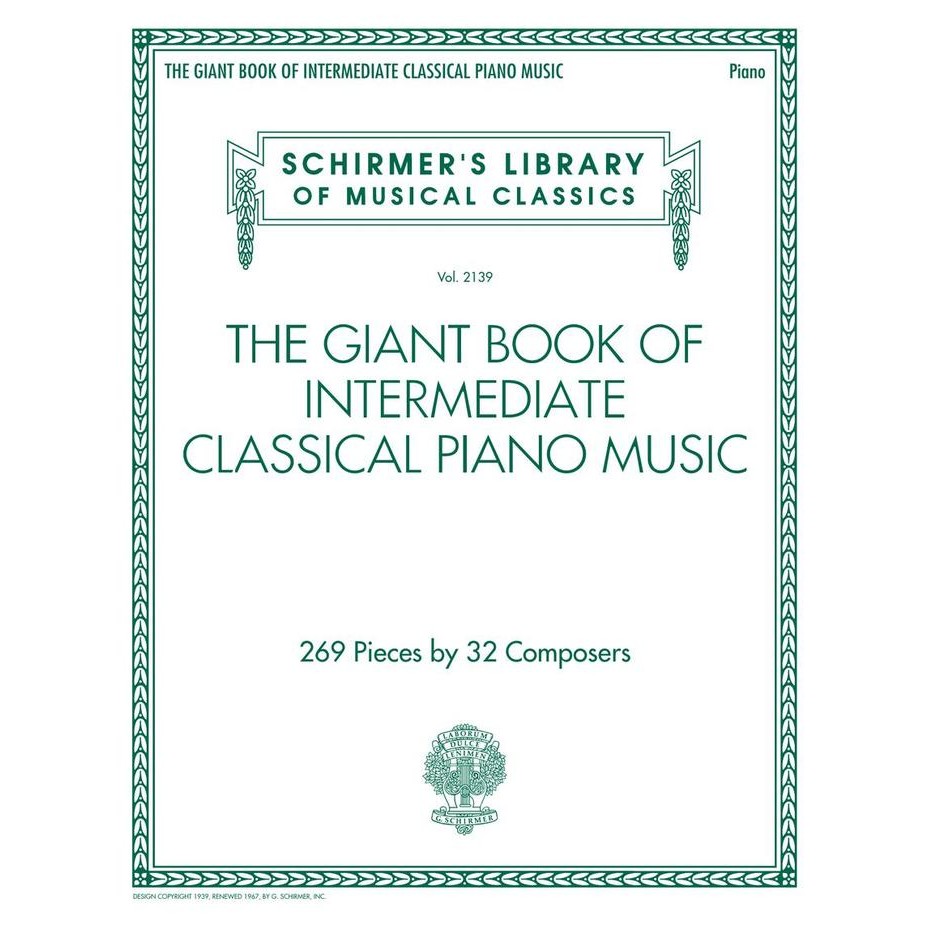 The Giant Book Of Intermediate Classical Piano Music