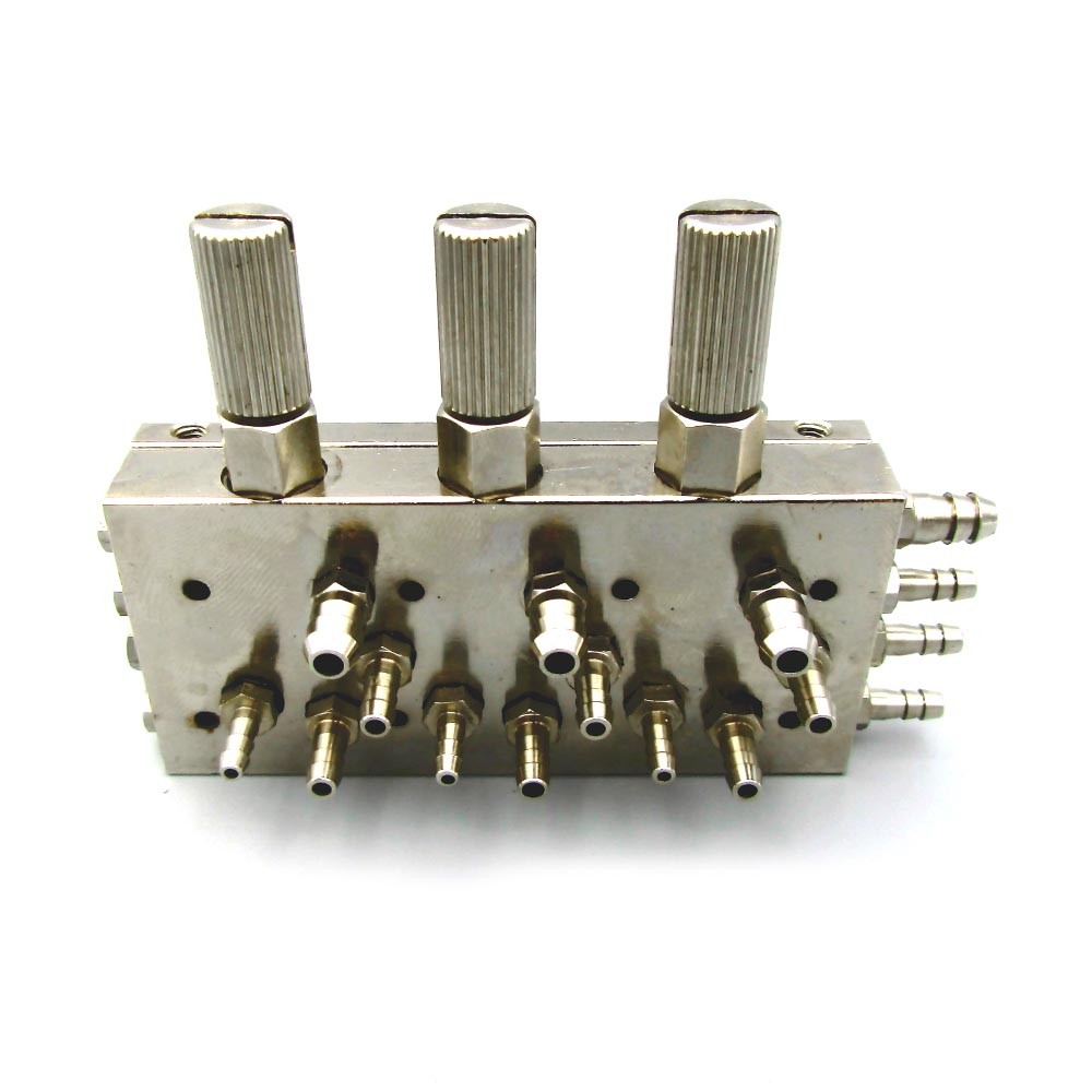 High Quality Dental Unit Valve 3 In 1 Dental Valve Control Dental Chair Air / Water Diaphragm