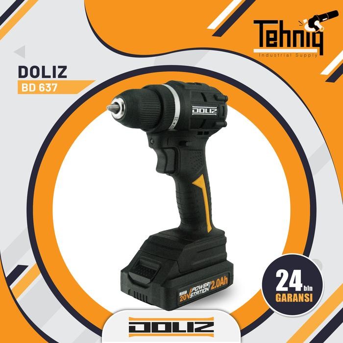 Mesin Bor Cordless Doliz Bd 637