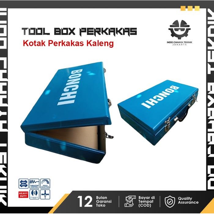 Diskon Termurah Tool Box Kaleng / Kotak Perkakas / Tool Box Besi