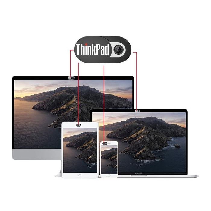 MSOD Thinkpad Webcam Cover Anti Hack Spy Cover Penutup Webcam Original