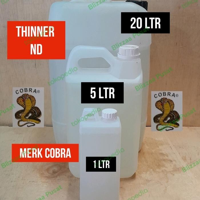 EN4U Thinner Nd 1L 5L 20L Cobra Thinner Nd Cobra Thiner Cobra Nd Tiner Nd
