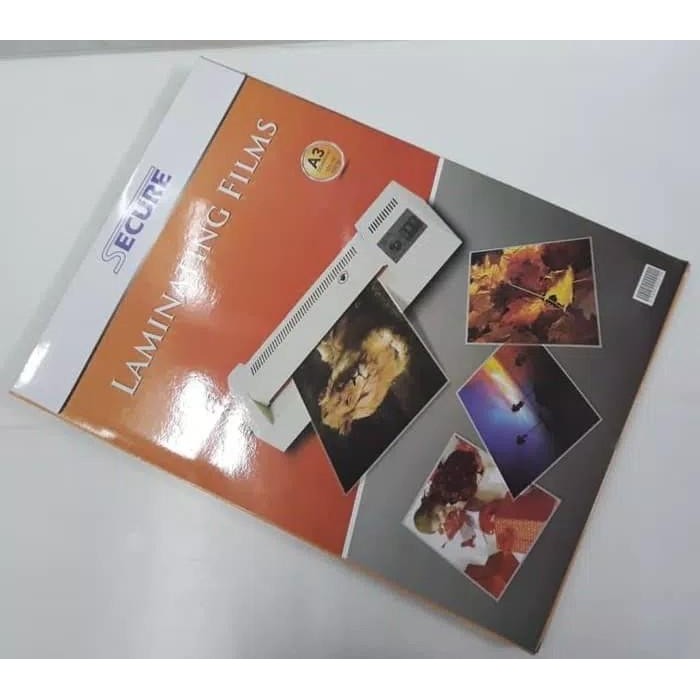 

EN4U Plastik Laminating Film A3 ( Isi 100 Lembar)-Laminator/Mesin Laminasi