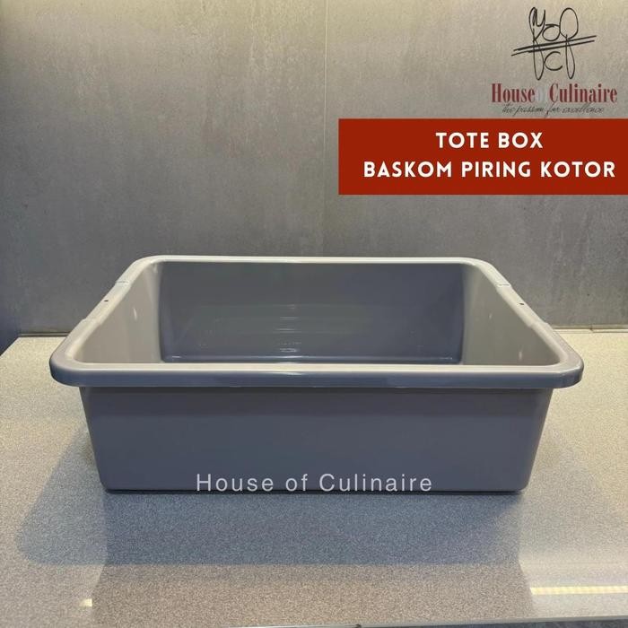 Baskom Container Piring Kotor Tote Box Tempat Piring Kotor