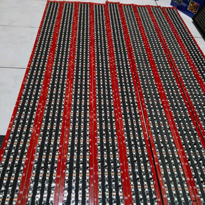 Lampu Strobo Text 4 Baris Wifi Lengkap+Ul Kendaraan - Mobil/Truk & Bus Car 12 Volt - 24 Volt