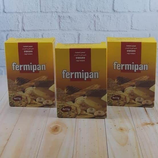 

Ready Ragi Yeast Ragi Kering Fermipan Brown 4X11 Gr
