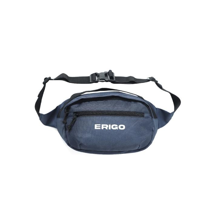 Erigo Waist Bag Akira Navy - Tas Pinggang Selempang Unisex