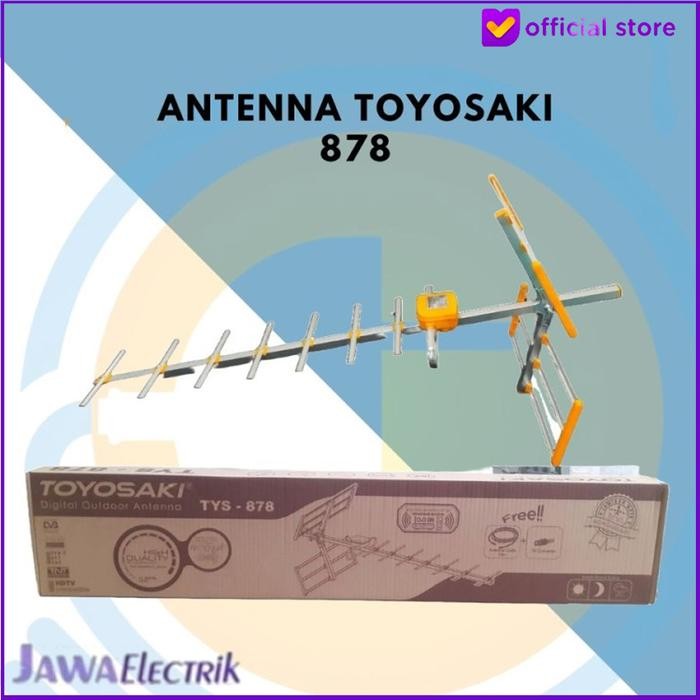 Sale Antena Tv Digital Outdoor Toyosaki Tys 878 / Antena Led Smart Tv