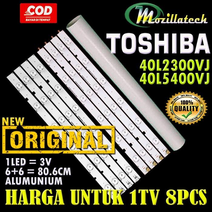 UZ6Z   Lampu Led Backlight Toshiba 40L2300Vj 40L5400Vj 40L2300 40L5400 Backlight Tv Toshiba