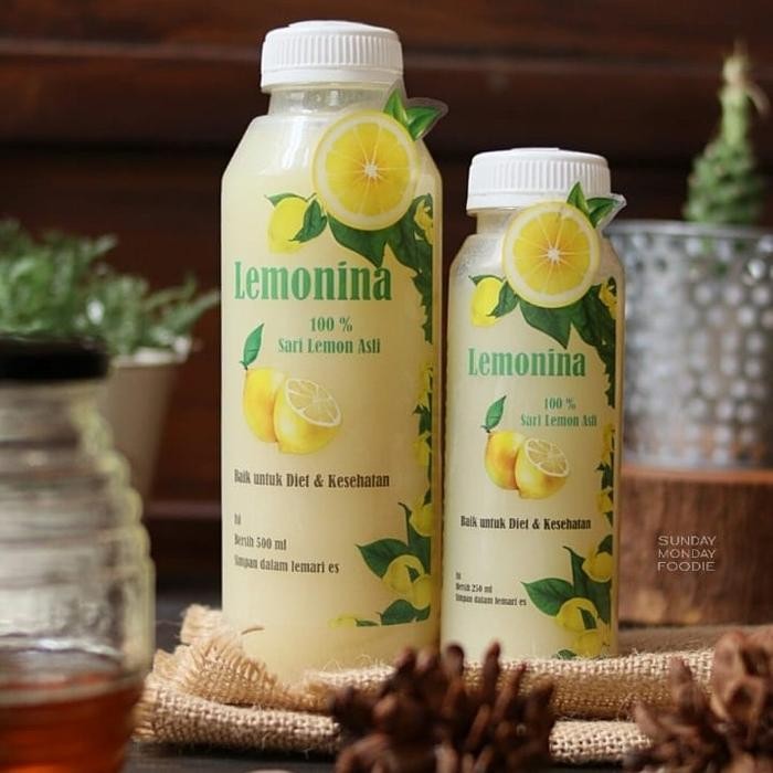 

NWFK Lemonina Sari Lemon 100% Asli Perasan Lemon Air Lemon Murni 500Ml