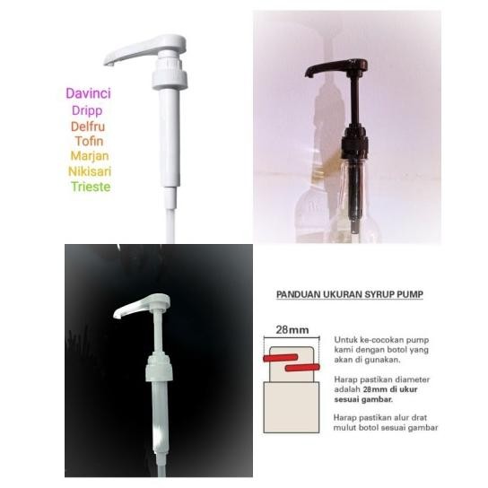 

NWFK Syrup Pump 8Ml Untuk Botol Torani-Tofin-Denali-Davinci-Trieste