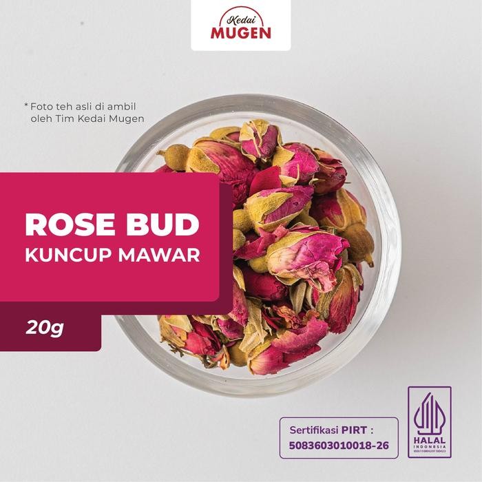 

NWFK Premium Rose Bud Tea / Teh Kuncup Bunga Mawar 20G