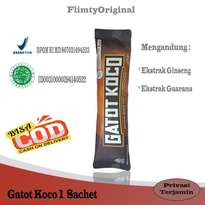 

NWFK Kopi Gatot Koco By Dr Richard Lee 1 Sachet
