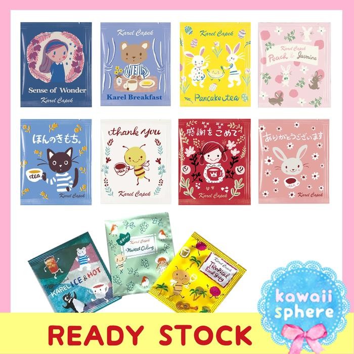 

NWFK Karel Capek Tea Bag New Flavor Per 1 Sachet Teh Karel Capek Ready