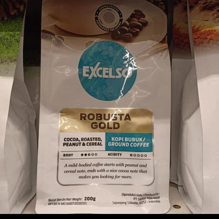 

8SXE Exelco Robusta Gold Bubuk 200Gr