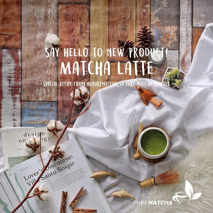 

8SXE Matcha Green Tea Latte Powder Bubuk Greentea Latte 1 Kg Minuman Rasa