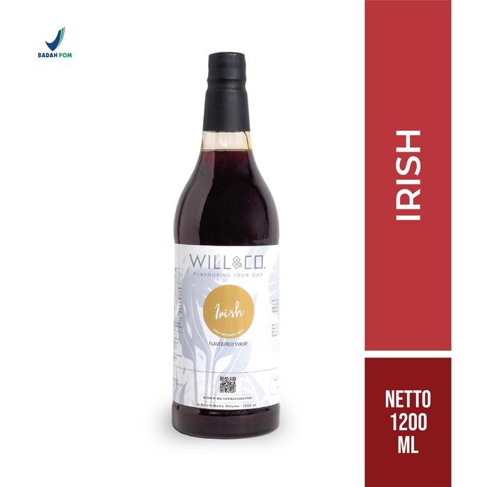 

8SXE Will&Co Sirup Iris 1.2 Liter - Irish Flavour