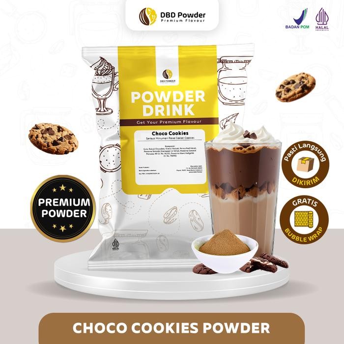 

8SXE Bubuk Minuman Premium Cokelat Cookies - Powder Premium Choco Cookies