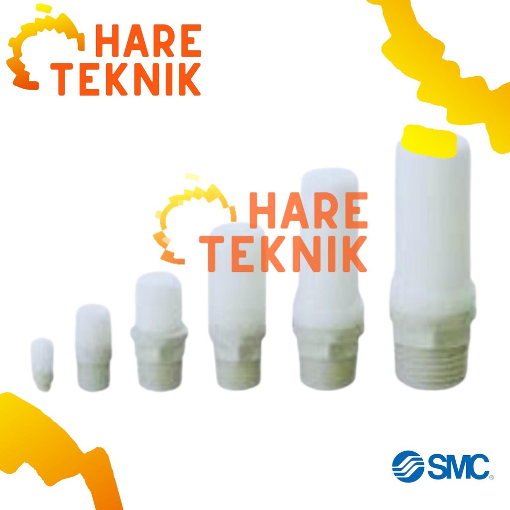 AN 20-02 Fitting Silencer Angin Drat 1/4 Inch SMC