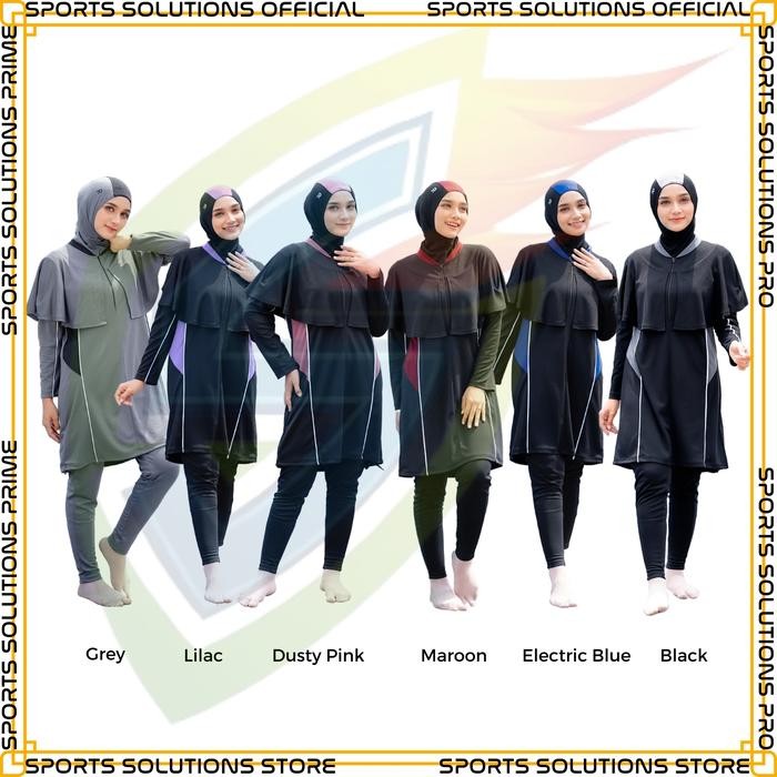 BAJU RENANG MUSLIMAH - BAJU RENANG WANITA MUSLIM - BAJU RENANG MUSLIMAH HIJAB - BAJU RENANG DEWASA