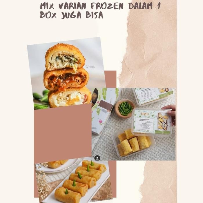 

Ready Mix Box Frozen (Campur Maksimal 5 Macam Dalam 1 Box Isi 10 Pcs)