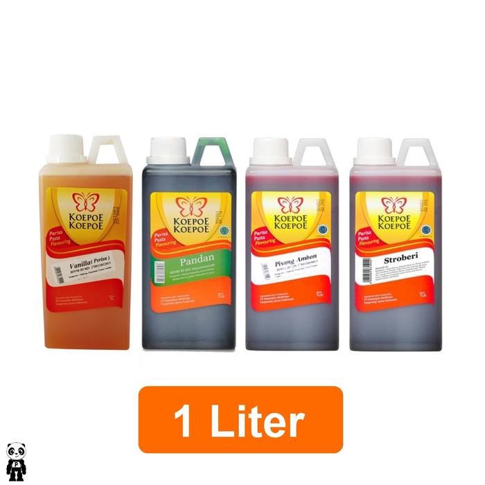 

Ready Koepoe Koepoe Perisa Pasta 1 Liter Komplit Alpukat Pandan Vanila Leci Lemon Pisang Stroberi