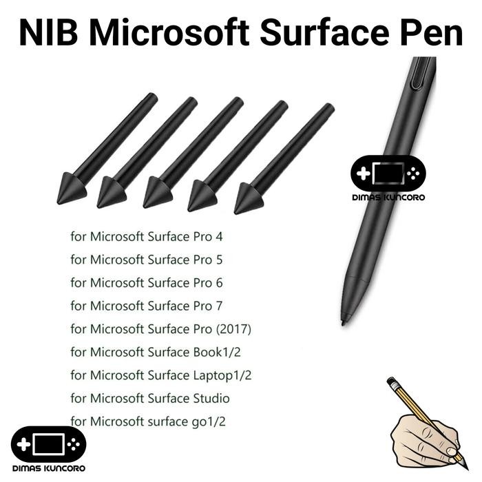 

NIB Microsoft Surface PEN pulpen tip tips nibs replacement microsoft surface pen pro 3 4 5 6 7