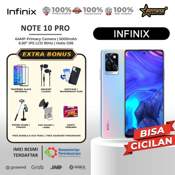 X61_ Infinix Note 10 Pro Nfc Ram 8 128 Ram 6 64 Garansi Resmi