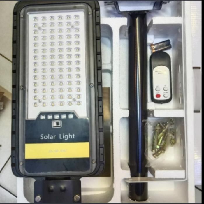 Paling Laris Lampu Jalan Tenaga Surya 80Watt 80 W Two In One Solarcell Panel