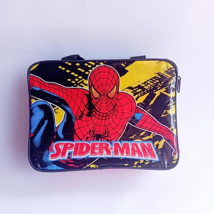 Tas Tenteng Tidur/Sovenir Ultah Anak Spiderman (Lusinan)
