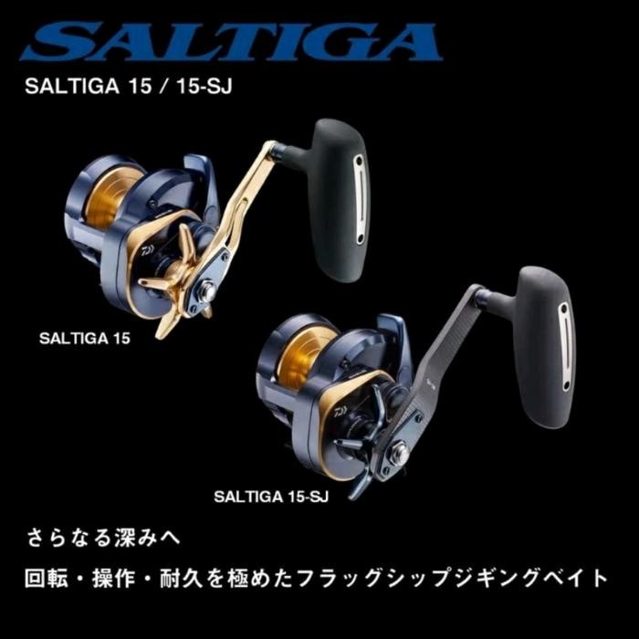 DAIWA SALTIGA 15HL-SJ - 15HL - 15L-SJ - 15-SJ - TERBARU MADE IN JAPAN
